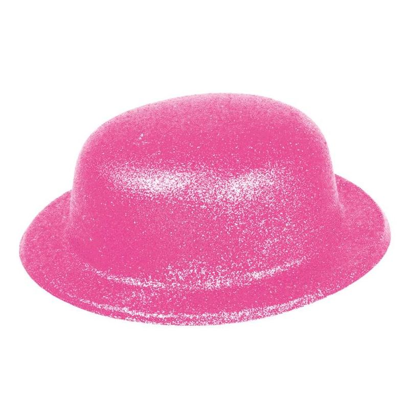 Chapeau haut de forme pailleté rose fluo - Jour de Fête - Boutique Jour de  fête