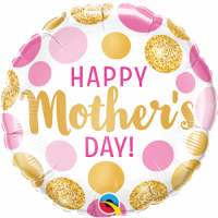 BALLON ALU HAPPY MOTHER S DAY 46CM