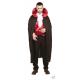 COSTUME VAMPIRE ADULTE ROUGE ET NOIR T.S/M