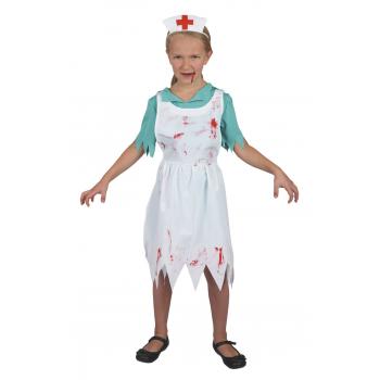 COSTUME INFIRMIERE ZOMBIE 7/9 ANS