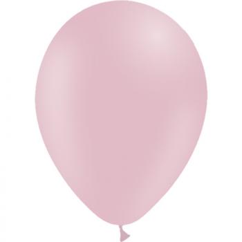 BALLON LATEX PASTEL MATTE 5"13CM ROSE BEBE X25