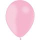 BALLON LATEX STD 28CM ROSE BONBON X50