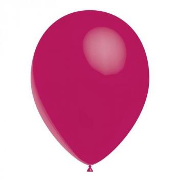 BALLON LATEX FUSHIA 28CM X12