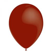 BALLON LATEX METAL BORDEAUX 25CM X12