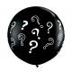 BALLON LATEX QUESTION 86CM X2