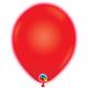 5 BALLONS LATEX ROUGE 25CM + LED