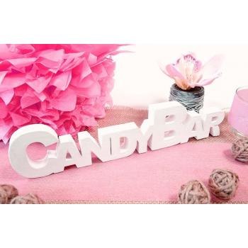 LETTRE CANDY BAR BLANC