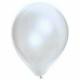 BALLON METAL BLANC X100