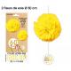 FLEURS DE SOIE TOUS AGES X2 JAUNE