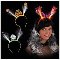 SERRE TETE HALLOWEEN FIBRE OPTIQUE