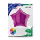 BALLON ALU ETOILE VIOLET 19" 46CM