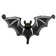 BALLON ALU CHAUVE SOURIS 25"64CM