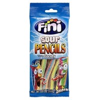 SACHET 100G SOUR PENCILS COLOUR